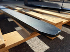 Fork tines of the DELEKS FS1T pallet forks resting on a pallet