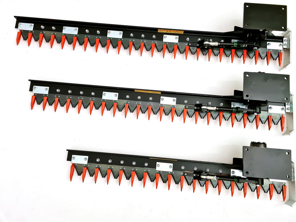 DELEKS HR130S, HR160S and HR180S hedge cutter bars in 51", 63" and 70" widths