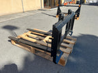 Rear view of the DELEKS FS1T pallet fork frame