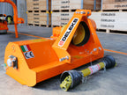 DELEKS APE flail mower with Cat. 1 three-point hitch and PTO shaft