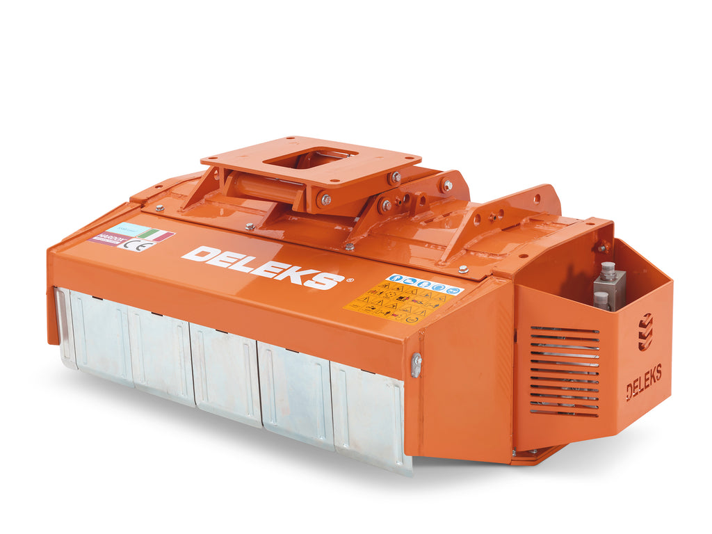 DELEKS ARJ hydraulic forestry mulcher for mini excavators, studio view