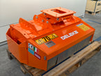 DELEKS ARJ mulcher head on a pallet in the warehouse, front view