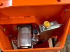 Hydraulic motor detail of the DELEKS ARJ forestry mulcher
