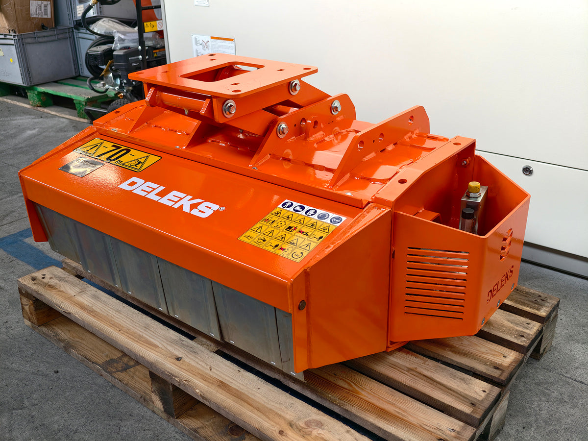 ARJ Hydraulic Forestry Mulcher Attachment for 2–5 Ton Mini Excavators – DELEKS®