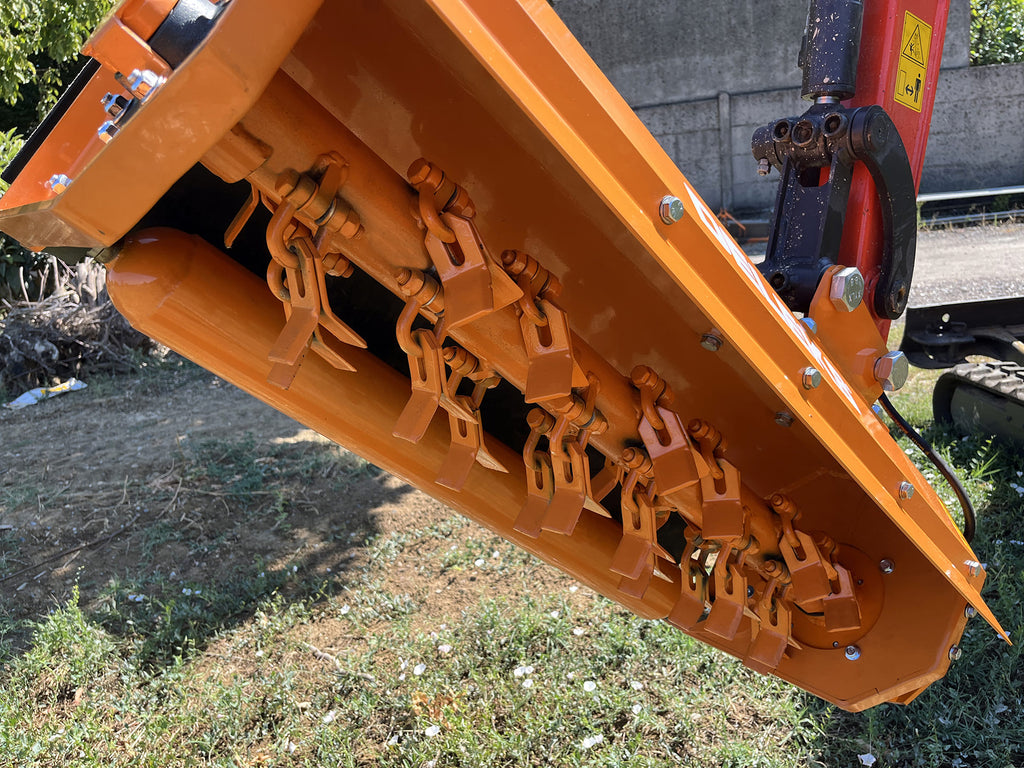 AR Hydraulic Forestry Mulcher Attachment for 1–2 Ton Mini Excavators – DELEKS®
