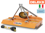 DELEKS BUGGY rotary cutter for compact tractors with PTO shaft, studio view
