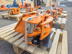 Top mounting plate of the DELEKS CF10 tree shear