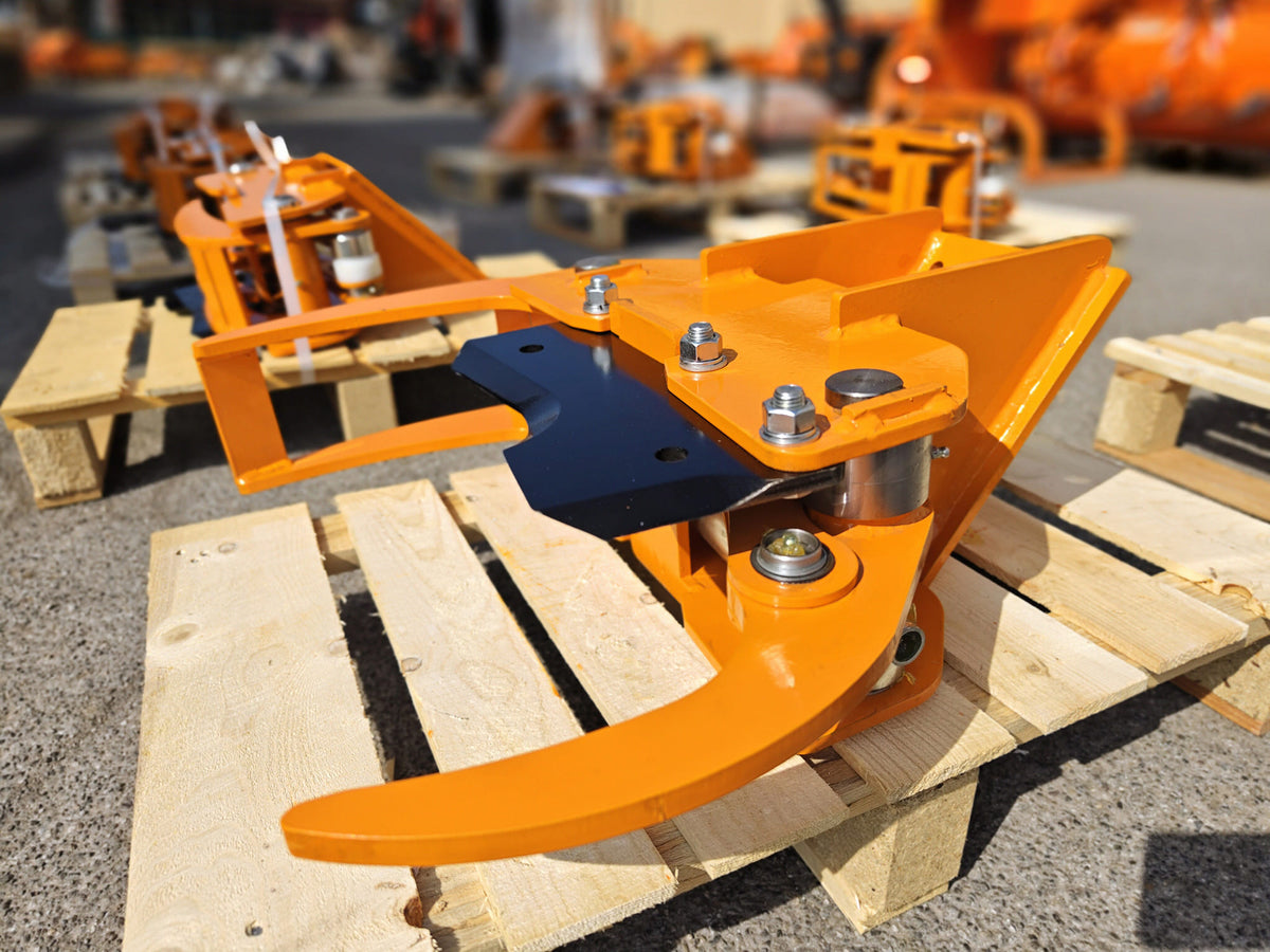 CF10 - Mini-Excavator Hydraulic Tree Shear / Grab - 100% HARDOX