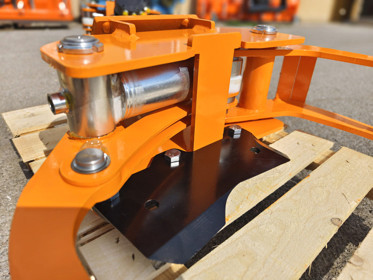 CF10 - Mini-Excavator Hydraulic Tree Shear / Grab - 100% HARDOX