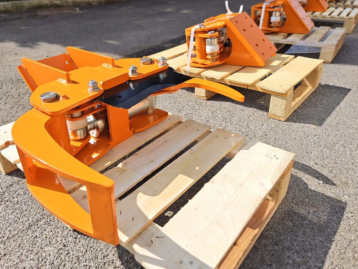 CF10 - Mini-Excavator Hydraulic Tree Shear / Grab - 100% HARDOX