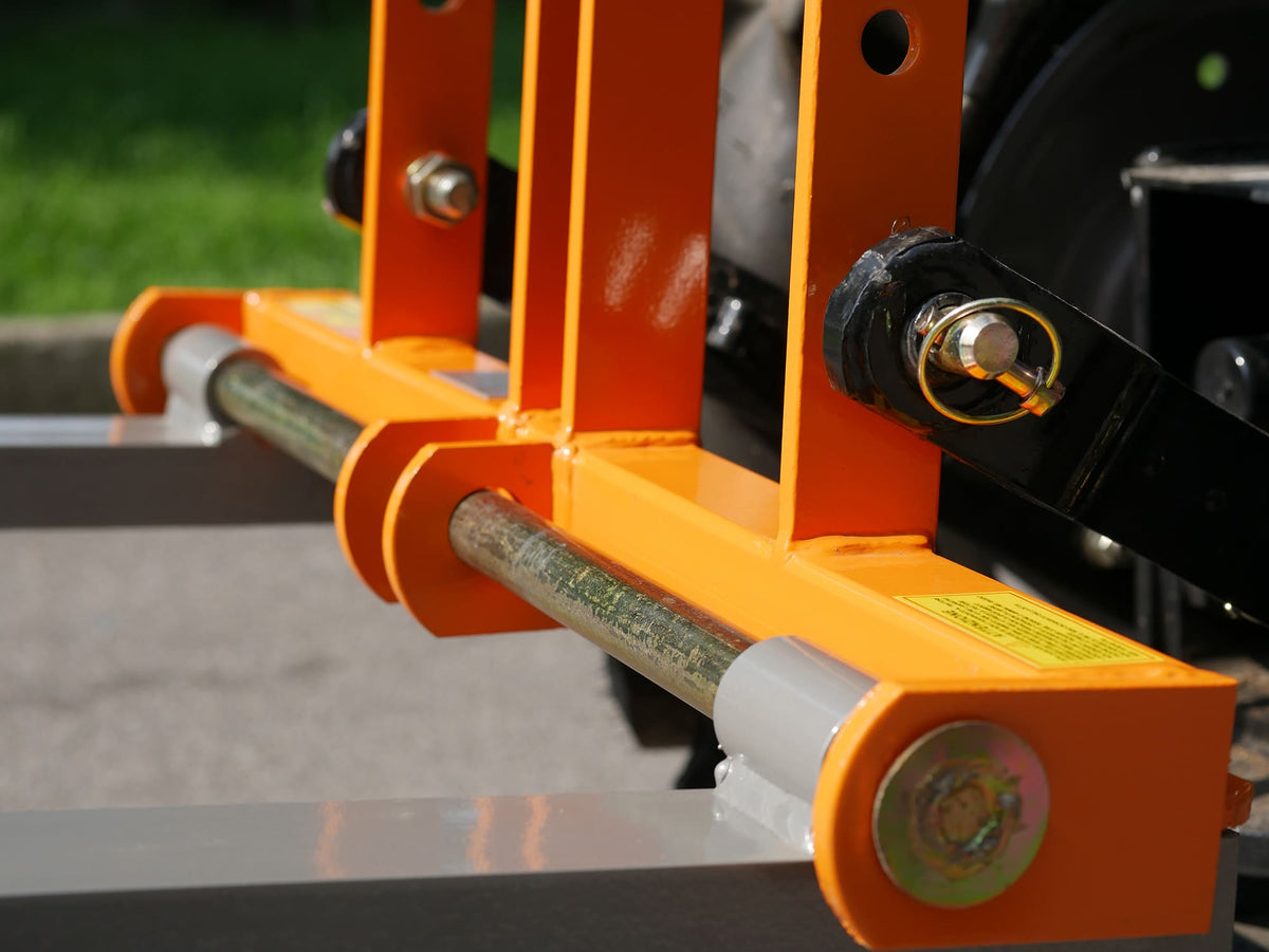Tine and frame detail of the DELEKS D-300 pallet forks