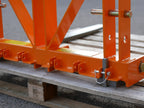 Fork bar and tine hooks of the DELEKS D-700 pallet forks