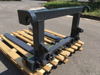 Rear frame of the DELEKS D-700E front loader forks
