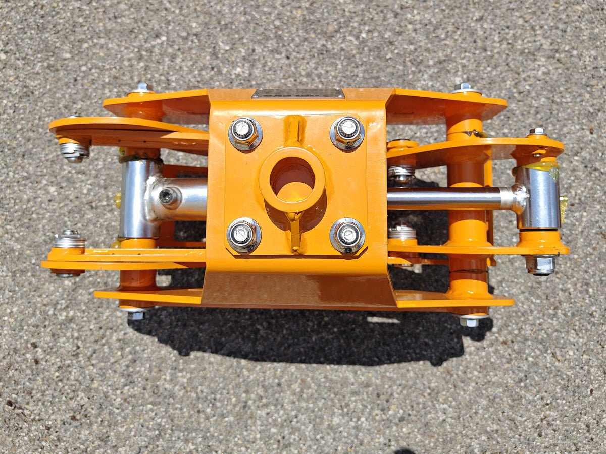 Top mounting plate of the DELEKS DK10H log grapple
