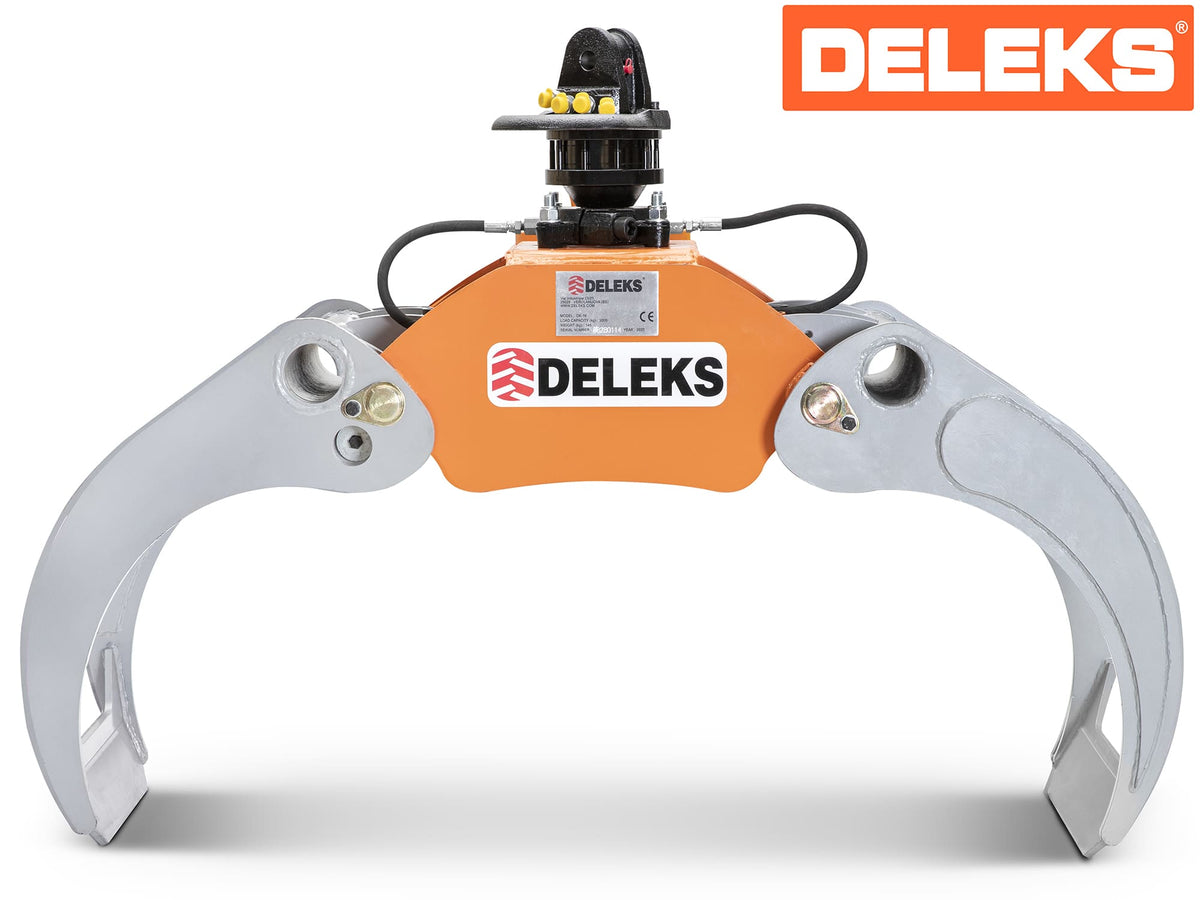 Log Grapple DK16 for Mini Excavators, Forest Crane or Manure Loading