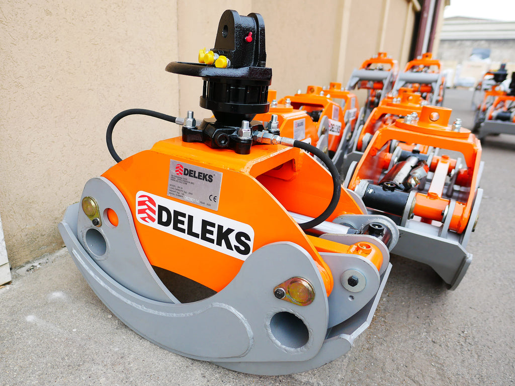 Log Grapple DK16 for Mini Excavators, Forest Crane or Manure Loading