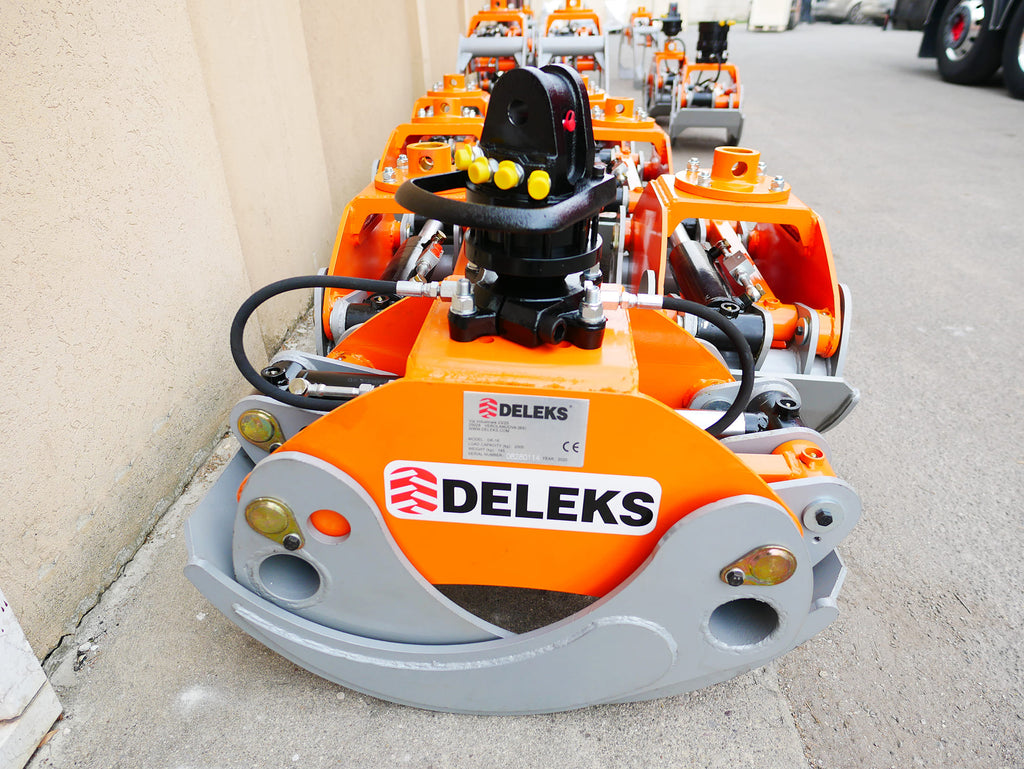 Log Grapple DK16 for Mini Excavators, Forest Crane or Manure Loading