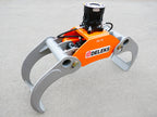 Log Grapple DK16 for Mini Excavators, Forest Crane or Manure Loading