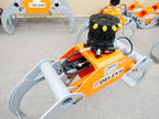 Log Grapple DK16 for Mini Excavators, Forest Crane or Manure Loading