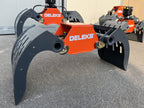DELEKS DKP sorting grapples in the factory yard