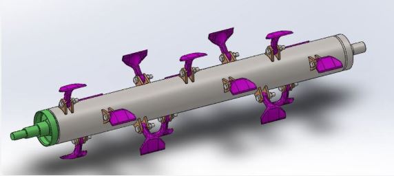 G100.100R - Rotor shaft - APE100