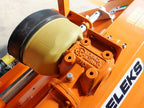 Gearbox and PTO input of the DELEKS LINCE flail mower
