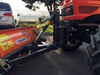 Rear view of the DELEKS LNS snow plow mounting frame