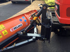 Close-up of the DELEKS LNS snow plow mounting plate