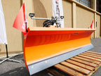 DELEKS LNS-J snow plow blade angled to the side