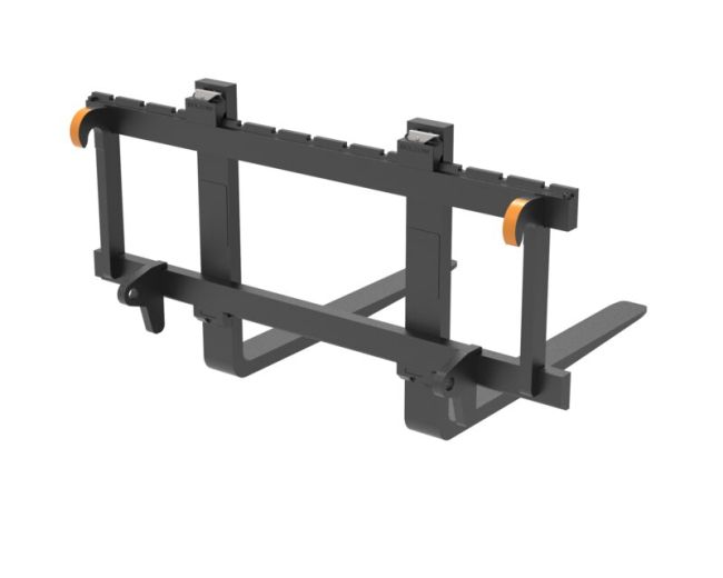 DELEKS FE1T pallet fork frame with Euro quick attach
