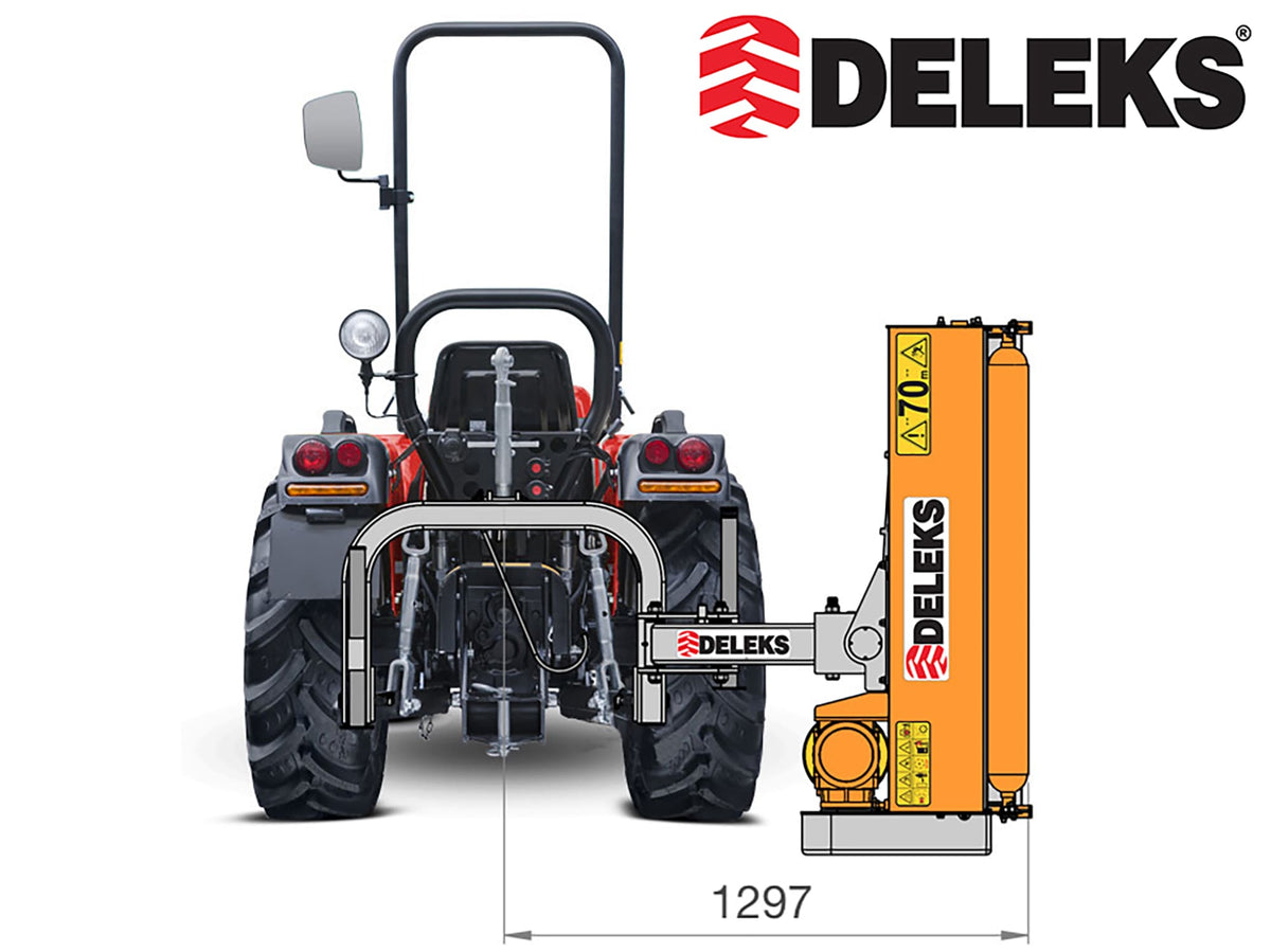 VOLPE - Offset Verge Flail Mower 20-55HP