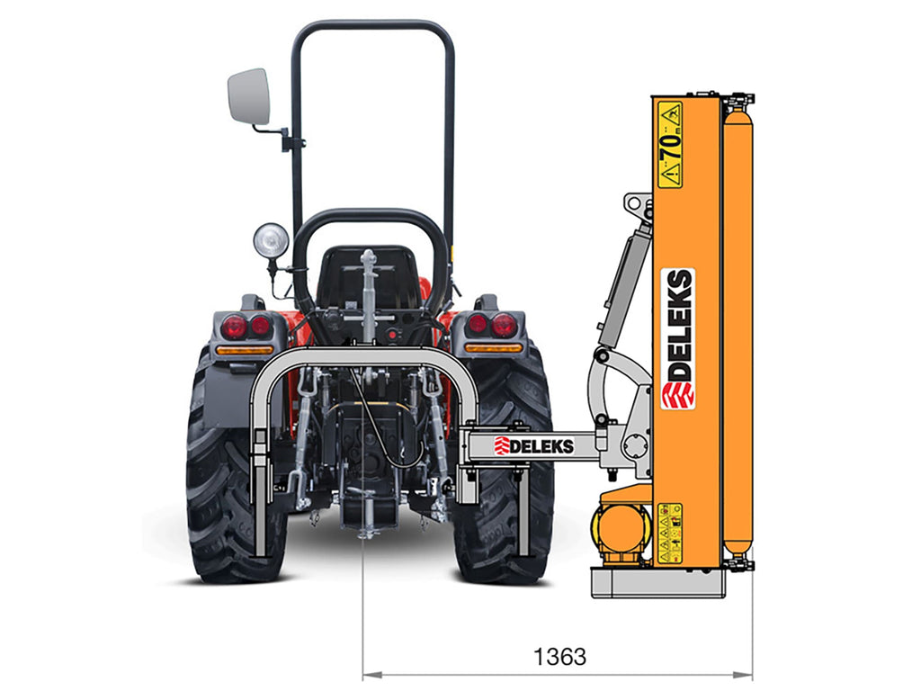 VOLPE - Offset Verge Flail Mower 20-55HP