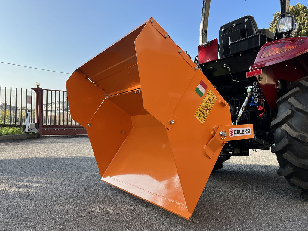 Bucket - Transport Box for Tractors with Rear Panel – HARDOX® & SSAB Steel Construction