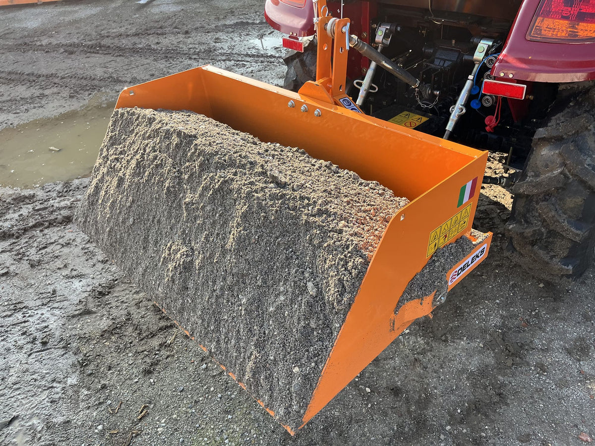 Bucket - Transport Box for Tractors with Rear Panel – HARDOX® & SSAB Steel Construction