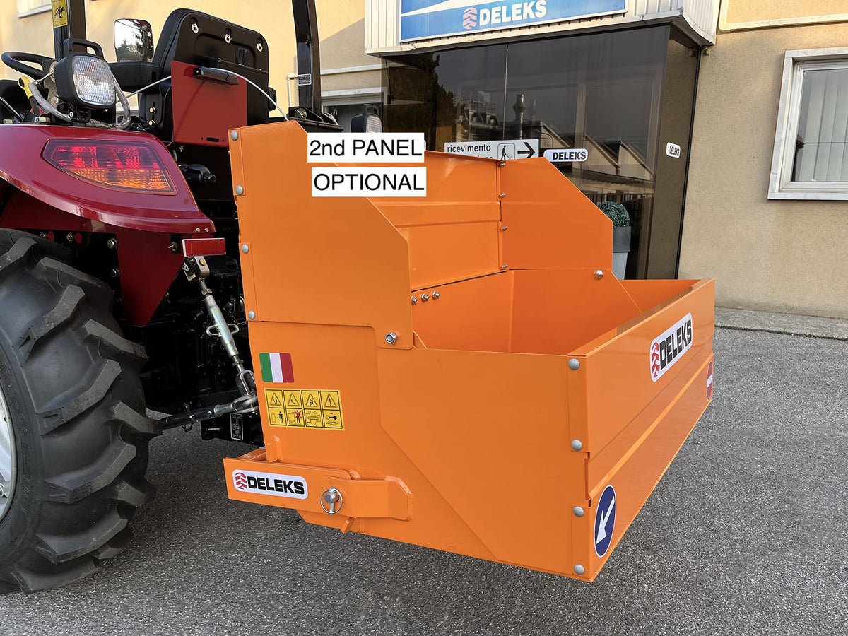 Bucket - Transport Box for Tractors with Rear Panel – HARDOX® & SSAB Steel Construction