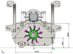 Lincione - Flail Mower with High-Airflow Wide Chassis Design