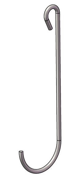 Hook  Zinc coated - BCRI200.126