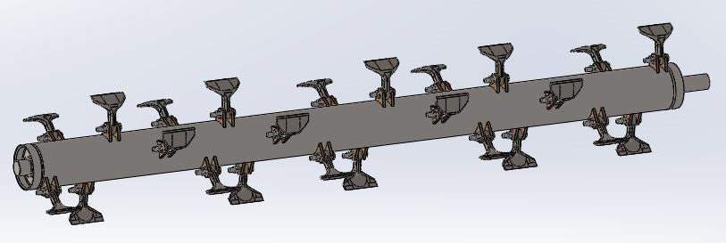 Rotor Shaft Assembly D165 - D160.100