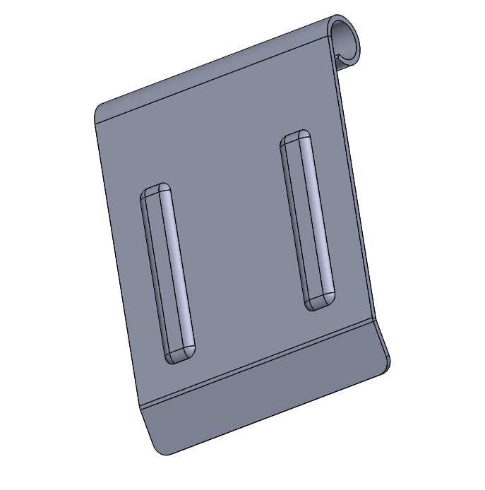 Front Plate D mower - D160.003
